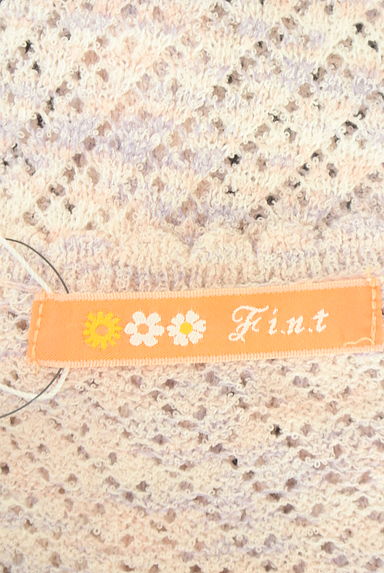 F i.n.t（フィント）の古着「透かし編みショート丈ニットカーディガン（カーディガン・ボレロ）」大画像６へ