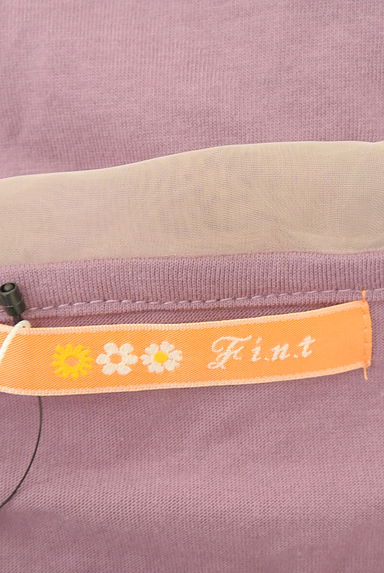 F i.n.t（フィント）の古着「花刺繍オーガンジー襟パフスリカットソー（カットソー・プルオーバー）」大画像６へ