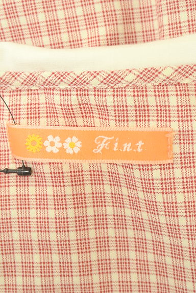 F i.n.t（フィント）の古着「半そでチェック柄ワンピース（ワンピース・チュニック）」大画像６へ