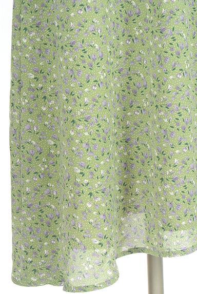 F i.n.t（フィント）の古着「花柄シフォンワンピース（ワンピース・チュニック）」大画像５へ