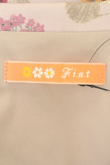 F i.n.t（フィント）の古着「花柄半そでワンピース（ワンピース・チュニック）」大画像６へ
