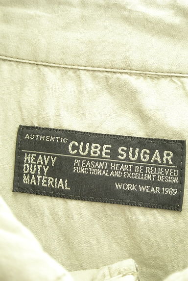 CUBE SUGAR（キューブシュガー）の古着「ビッグシルエットシャツ（カジュアルシャツ）」大画像６へ