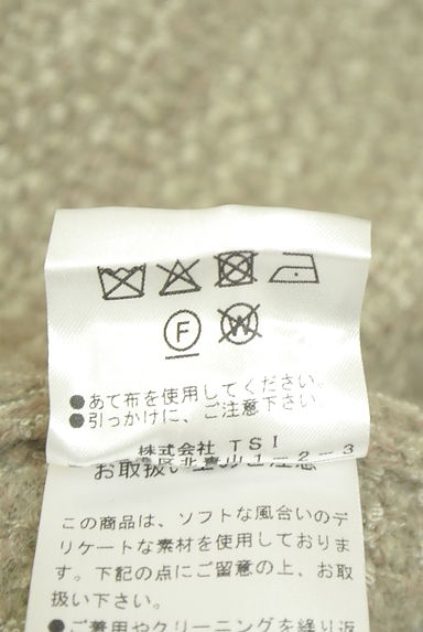 HUMAN WOMAN（ヒューマンウーマン）の古着「ノーカラーロングニットカーディガン（カーディガン・ボレロ）」大画像５へ