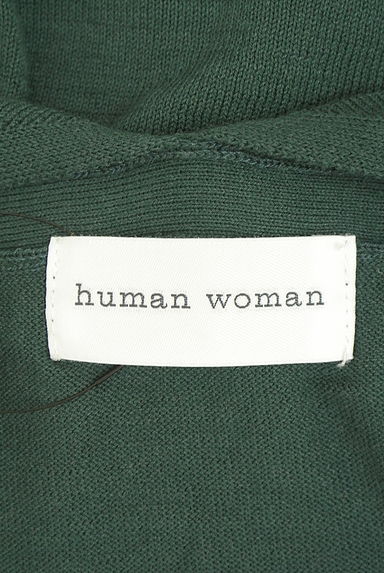 HUMAN WOMAN（ヒューマンウーマン）の古着「オーバーサイズノースリニット（ニット）」大画像６へ