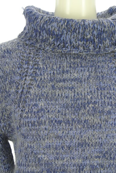 HUMAN WOMAN（ヒューマンウーマン）の古着「オフタートルメランジニット（セーター）」大画像４へ