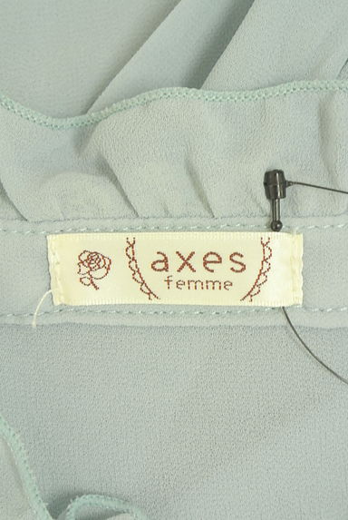 axes femme（アクシーズファム）の古着「ティアードフリルシフォンブラウス（ブラウス）」大画像６へ