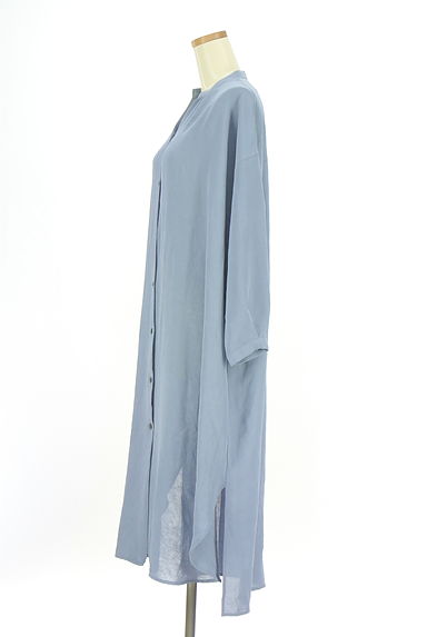 OSMOSIS（オズモーシス）の古着「バックスリットロングシャツ（ブラウス）」大画像３へ