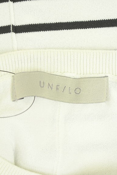 UNFILO（アンフィーロ）の古着「フレンチスリーブボーダーサマーニット（ニット）」大画像６へ