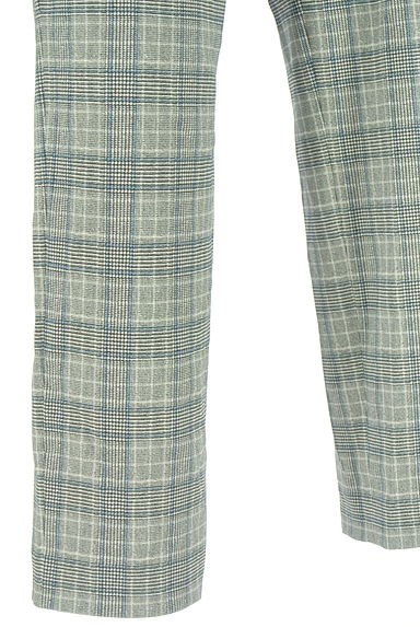 LEILIAN（レリアン）の古着「チェック柄スキニーパンツ（パンツ）」大画像５へ