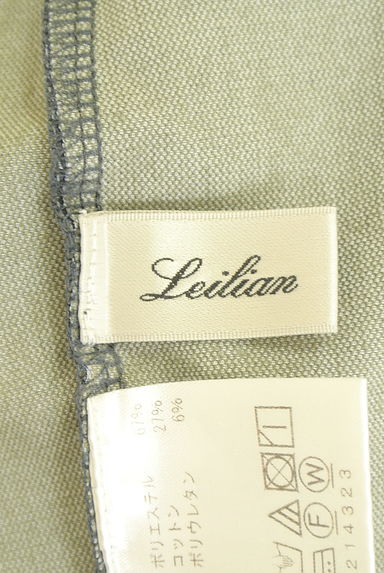 LEILIAN（レリアン）の古着「フェイクデニムスキニーパンツ（パンツ）」大画像６へ