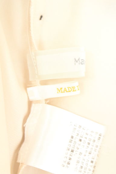 Maglie le cassetto（マーリエ ル カセット）の古着「小花刺繍入りレースブラウス（カットソー・プルオーバー）」大画像６へ
