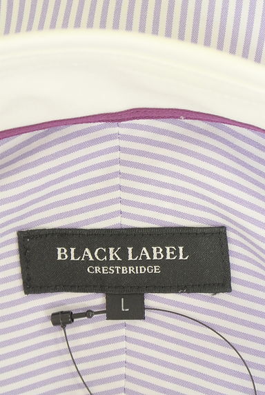BLACK LABEL CRESTBRIDGE（ブラックレーベル・クレストブリッジ）の古着「半そでストラプ柄ボタンダウンシャツ（カジュアルシャツ）」大画像６へ