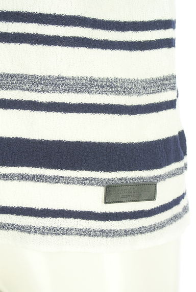 BLACK LABEL CRESTBRIDGE（ブラックレーベル・クレストブリッジ）の古着「マルチボーダーパイルTシャツ（Ｔシャツ）」大画像５へ