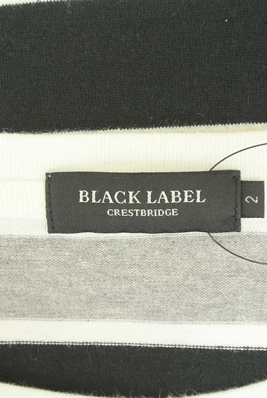 BLUE LABEL CRESTBRIDGE（ブルーレーベル・クレストブリッジ）の古着「ワンポイントマルチボーダーT（Ｔシャツ）」大画像６へ