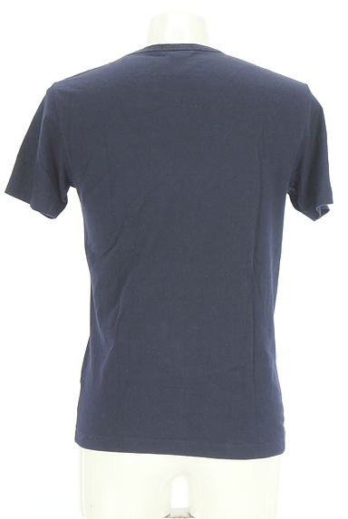 BURBERRY BLACK LABEL（バーバリーブラックレーベル）の古着「VネックロゴTシャツ（Ｔシャツ）」大画像２へ