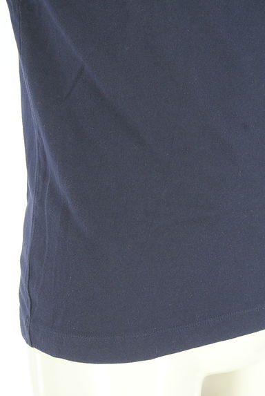 BURBERRY BLACK LABEL（バーバリーブラックレーベル）の古着「VネックロゴTシャツ（Ｔシャツ）」大画像５へ