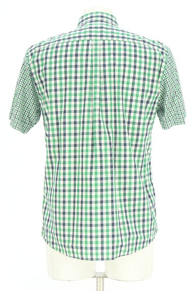 BURBERRY BLACK LABEL（バーバリーブラックレーベル）の古着「半そでチェック柄シャツ（カジュアルシャツ）」大画像２へ