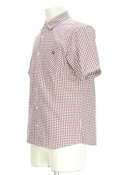 BURBERRY BLACK LABEL（バーバリーブラックレーベル）の古着「半そでチェック柄シャツ（カジュアルシャツ）」大画像３へ