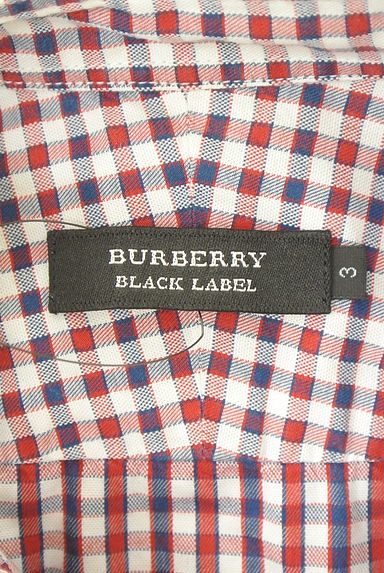 BURBERRY BLACK LABEL（バーバリーブラックレーベル）の古着「半そでチェック柄シャツ（カジュアルシャツ）」大画像６へ