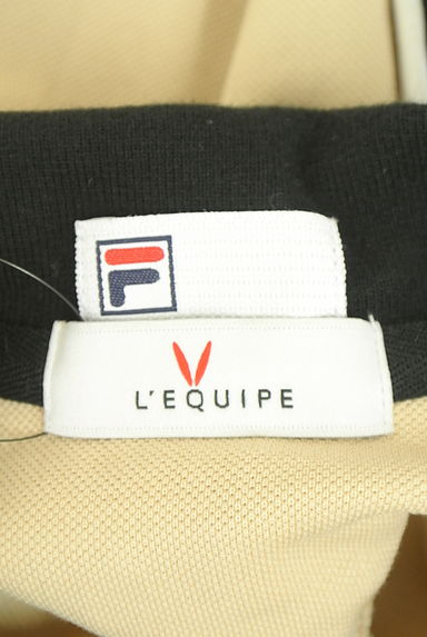 L'EQUIPE（レキップ）の古着「バイカラーパイピングポロシャツ（ポロシャツ）」大画像６へ