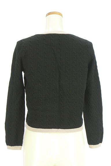 PROPORTION BODY DRESSING（プロポーションボディドレッシング）の古着「ケーブル編みニットカーディガン（カーディガン・ボレロ）」大画像２へ
