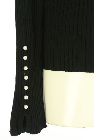 ketty（ケティ）の古着「パール付き袖リブニット（ニット）」大画像４へ