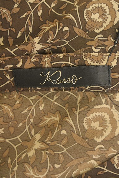 クリックで大画像表示 ROSSO(ロッソ)の古着「ギャザーフレアロングシャツワンピース(ワンピース・チュニック)」大画像6へ