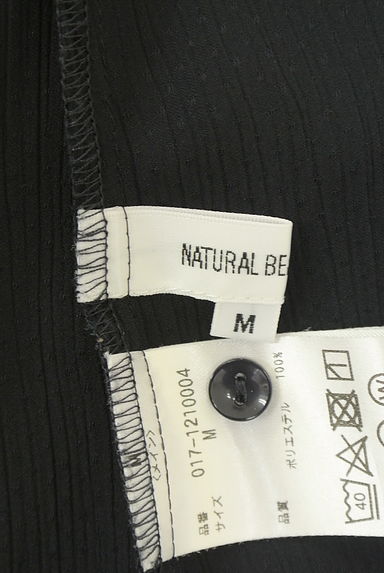 NATURAL BEAUTY BASIC（ナチュラルビューティベーシック）の古着「タックタイ入りピンドット柄シフォンカットソー（カットソー・プルオーバー）」大画像６へ