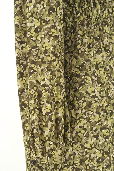 NATURAL BEAUTY BASIC（ナチュラルビューティベーシック）の古着「ウエストゴムロングフレアワンピース（ワンピース・チュニック）」大画像５へ