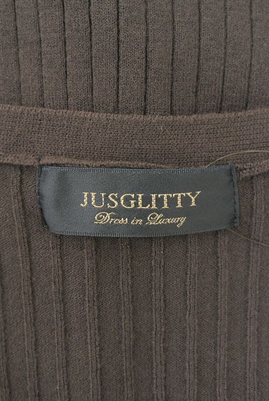 クリックで大画像表示 JUSGLITTY(ジャスグリッティー)の古着「リブニットアンサンブル(アンサンブル)」大画像6へ