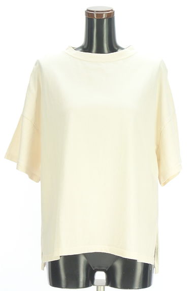 クリックで大画像表示 doux bleu(ドゥーブルー)の古着「ワイドコットンTシャツ(Tシャツ)」大画像1へ