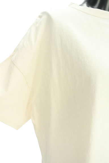 クリックで大画像表示 doux bleu(ドゥーブルー)の古着「ワイドコットンTシャツ(Tシャツ)」大画像4へ