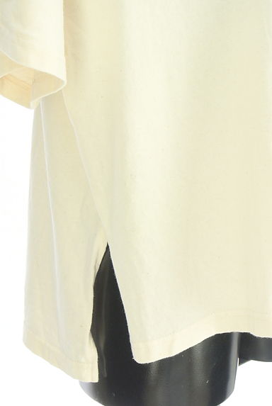 クリックで大画像表示 doux bleu(ドゥーブルー)の古着「ワイドコットンTシャツ(Tシャツ)」大画像5へ