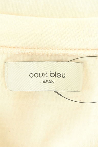 クリックで大画像表示 doux bleu(ドゥーブルー)の古着「ワイドコットンTシャツ(Tシャツ)」大画像6へ