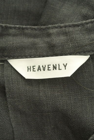 クリックで大画像表示 HEAVENLY(ヘブンリー)の古着「5分袖ワイドリネンブラウス(ブラウス)」大画像6へ