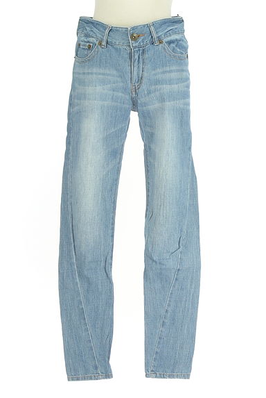 クリックで大画像表示 antiqua(アンティカ)の古着「ウォッシュド加工スキニーデニム(デニムパンツ)」大画像1へ