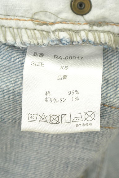 クリックで大画像表示 antiqua(アンティカ)の古着「ウォッシュド加工スキニーデニム(デニムパンツ)」大画像5へ