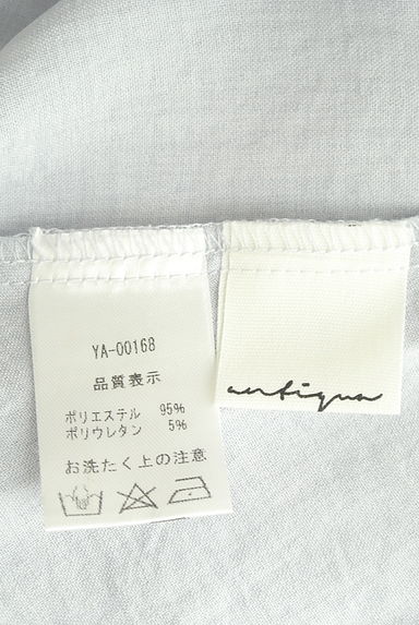 クリックで大画像表示 antiqua(アンティカ)の古着「カシュクール風スキッパーブラウス(カットソー・プルオーバー)」大画像6へ