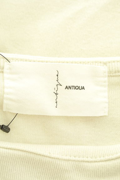 クリックで大画像表示 antiqua(アンティカ)の古着「ラウンドヘムドルマンカットソー(カットソー・プルオーバー)」大画像6へ
