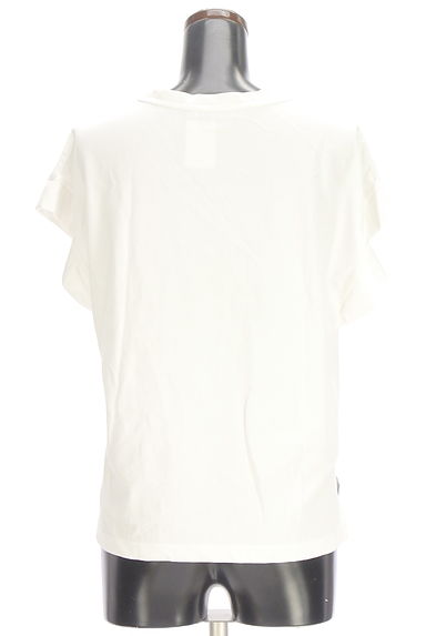 クリックで大画像表示 green label relaxing(グリーンレーベル リラクシング)の古着「白カットソー(Tシャツ)」大画像2へ