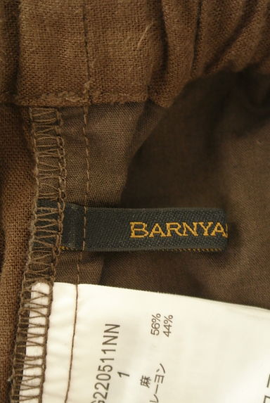 クリックで大画像表示 BARNYARDSTORM(バンヤードストーム)の古着「リネン混セミワイドパンツ(パンツ)」大画像6へ