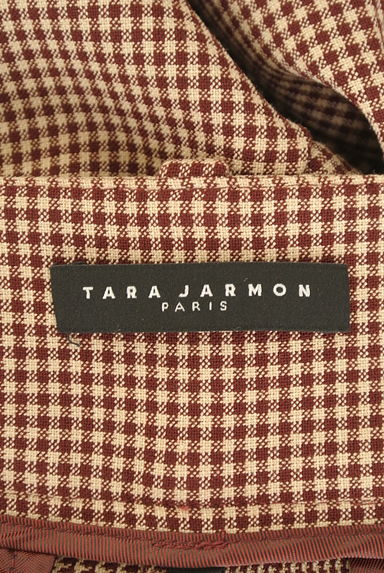 TARA JARMON（タラジャーモン）の古着「チェックテーパードパンツ（パンツ）」大画像６へ