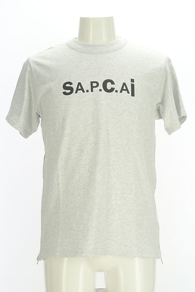 A.P.C.（アーペーセー）の古着「sacaiコラボサイドジップTシャツ（Ｔシャツ）」大画像１へ