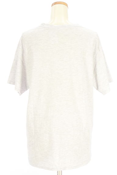 クリックで大画像表示 Mardi Mercredi(マルディメクルディ)の古着「ロゴ&花柄Tシャツ(Tシャツ)」大画像2へ