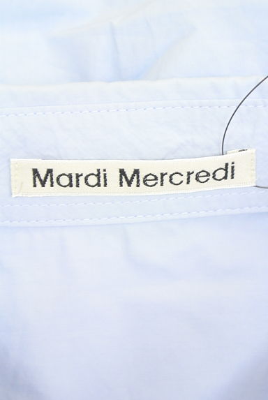 Mardi Mercredi（マルディメクルディ）の古着「花刺繍入りショートシャツ（ブラウス）」大画像６へ