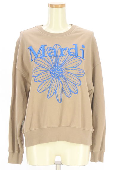 クリックで大画像表示 Mardi Mercredi(マルディメクルディ)の古着「刺繍スウェット(スウェット・パーカー)」大画像1へ
