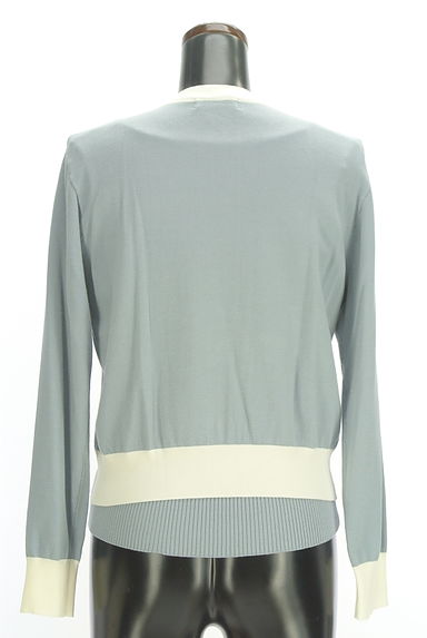 PROPORTION BODY DRESSING（プロポーションボディドレッシング）の古着「ニットカーデ×半そでニット　アンサンブル（アンサンブル）」大画像２へ