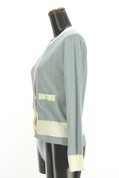 PROPORTION BODY DRESSING（プロポーションボディドレッシング）の古着「ニットカーデ×半そでニット　アンサンブル（アンサンブル）」大画像３へ