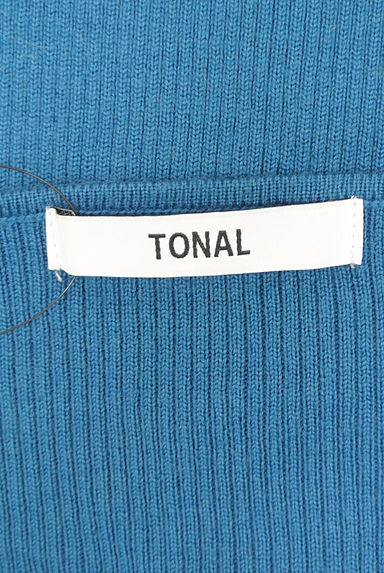 TONAL（トーナル）の古着「ベーシックVネックリブニット（ニット）」大画像６へ