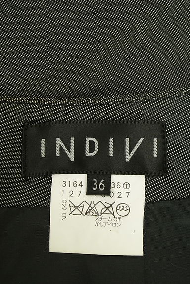 INDIVI（インディヴィ）の古着「膝丈タイトスカート（ミニスカート）」大画像６へ